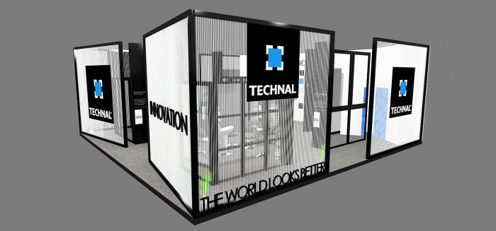 国际展会搭建-TECHNAL-国际香蕉视频APP下载安装设计|国际会展展台设计