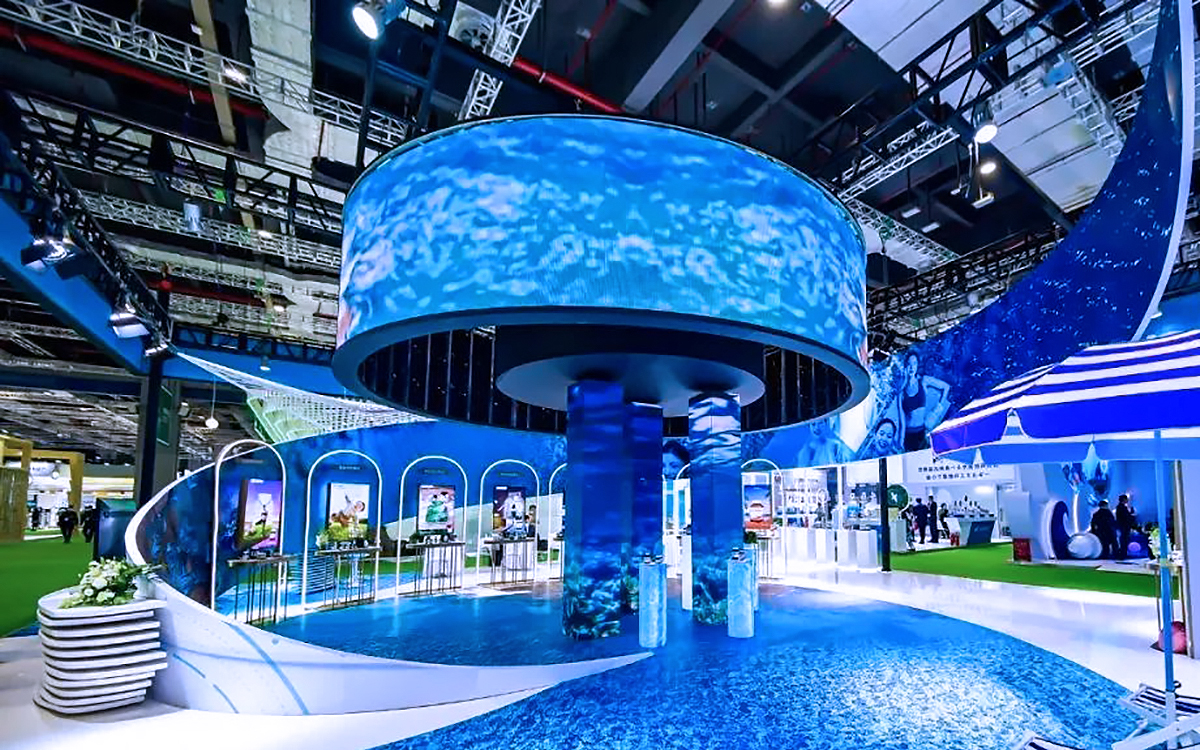 在深圳展台制作中，好的视觉引导方式更为有效