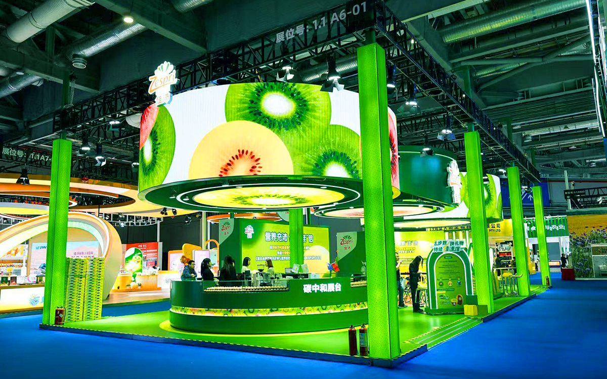 上海进博会展馆设计布展方案：6招增强展位视觉冲击力